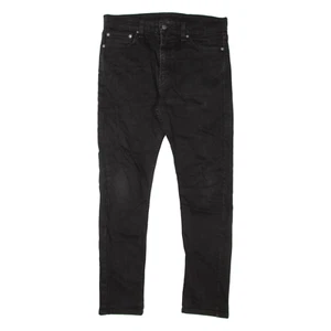 LEVI'S 510 Jeans Mens Black Slim Skinny W33 L932 - Picture 1 of 6