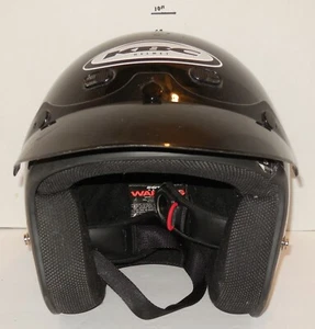 KBC TK 110 Motorcycle Black Yellow SZ S Small 55-56cm Snell DOT Approved - Picture 1 of 7