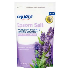 Equate Epsom Salt Soothing Lavender, 3 lbs (48 oz) - Picture 1 of 9