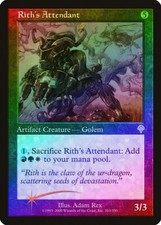 Rith's Attendant FOIL Invasion NM Artifact Uncommon MAGIC MTG CARD ABUGames