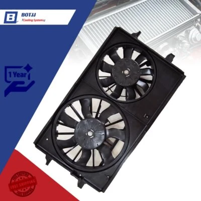 Conjunto de ventilador de refrigeração condensador radiador Chevrolet Malibu 2008-11 15788745 - Imagem 1 de 4