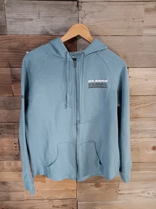 Felpa con cappuccio grafica US Open Surfing donna taglia LG Full Zip Huntington Beach, CA Beach - Foto 1 di 15