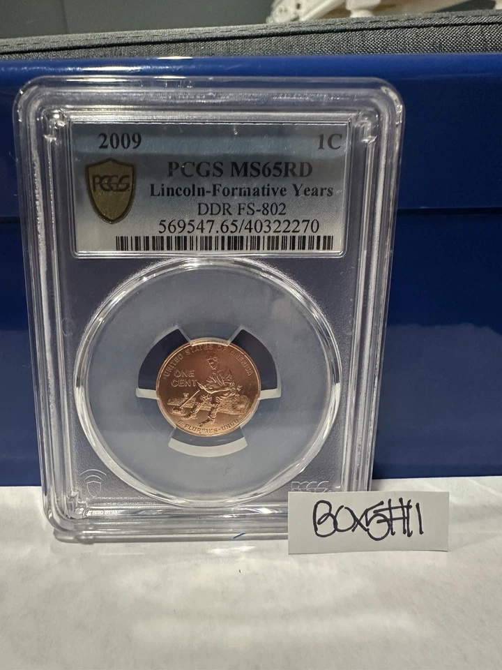 2009 PCGS MS65RD Lincoln-Formative Years DDR FS-801 - Image 1 of 1