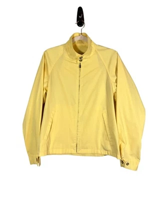 Chaqueta London Fog Retro 40R Amarilla Mod Clásica Dinero Antiguo Preppy Neutral Años 80 Foto 1 de 4