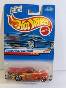 2000 Hot Wheels First Editions '41 Willys Orange 1/64 Diecast NEW - Picture 1 of 1