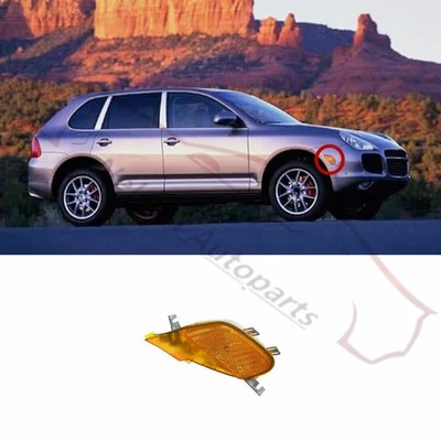 Lámpara indicadora de luz lateral derecha ámbar para Porsche Cayenne 9PA 2003-2006 Foto 1 de 3