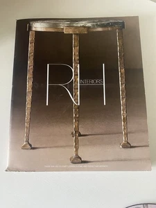 RH INTERIORS FALL 2025 Catalog Book RESTORATION HARDWARE BOOK MAGAZINE DESIGN - Foto 1 di 2