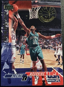 1994 Upper Deck Zo Man's Land Medalla de Oro Alonzo Luto #48 Tarjeta de EE. UU.! A21 - Imagen 1 de 2