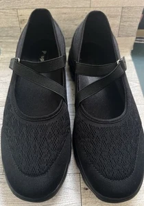 Propet TravelActiv Women's 11 Black Mary Jane Sneaker Athletic W5103 Barely Worn - Picture 1 of 6