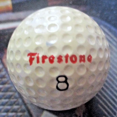 De colección - FIRESTONE - Pelota de golf con logotipo - Pequeña talla británica 1,62 Foto 1 de 3