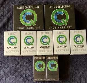 Lot of 9 NIB Quick Care 2 Elite, 5 Select & 2 Premium Shoe Care Kits - Picture 1 of 8