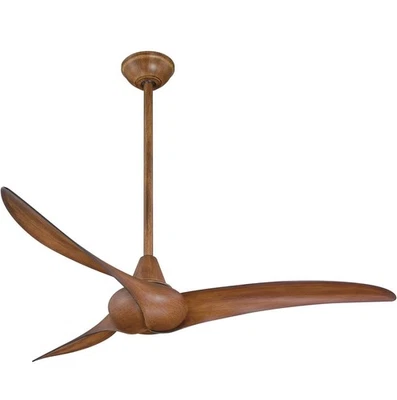 Minka Aire Wave Ceiling Fan, Distressed Koa - F843-DK - Image 1 of 3