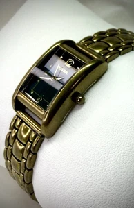 Fossil VT-2472 Antik Look - tolle Patina! - 17mm 7,25" neuer Akku! - Bild 1 von 11