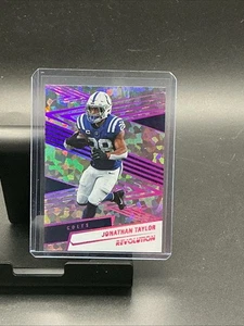 2025 Panini Revolution Jonathan Taylor Purple Swirl No 34 Colts 11/35 - Bild 1 von 2