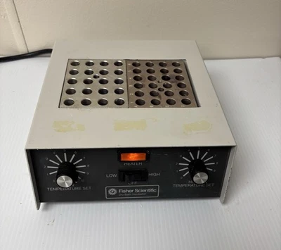 Fisher Scientific Doble Bloque Calefacción Baño Seco 11-718-2 Foto 1 de 4
