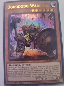 Dodododo Warrior DUAD-EN004 Duelist's Advance 1st Edition - Picture 1 of 1
