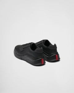 Prada Polarius - Black - Low-Top Sneakers Size US 9.5 UK 8.5 - Picture 1 of 4