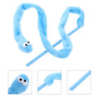  Snake Teaser Stick Flannel Cat Teasing Pet Plaything Interactive Toy