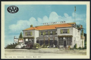 Red Line Inn AAA Hotel,  Callander, Ontario  Built 1937 - Bild 1 von 2