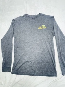 Margharitaville LS Shirt Men M Gray Jimmy Buffett Parrothead 5 O'clock Somewhere - Picture 1 of 17