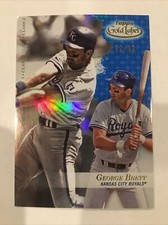 2017 George Brett Topps Gold Label Class 2 Blue #55 Ser #ed 22/99! HOF