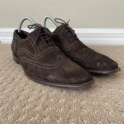 Zapatos de vestir Oxford de gamuza teñidos en inmersión Paul Smith London para hombre EE. UU. 7,5 $525 Foto 1 de 4