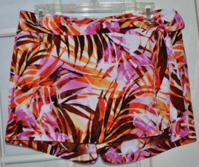 Pantalón Corto CACHE Multicolor Floral Talla 0 -NUEVO CON ETIQUETAS Foto 1 de 4