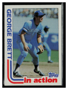 1982 Topps In Action #201 George Brett