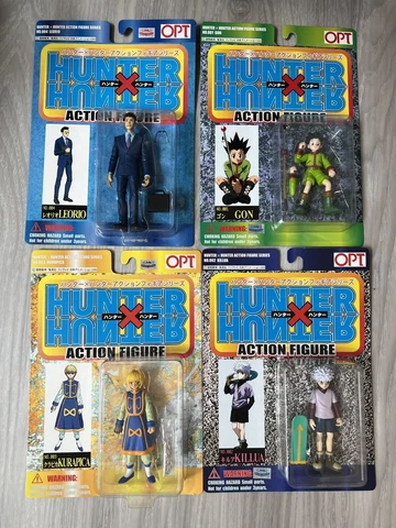 Hunter X Hunter 4 Figure Set Leorio Gon Kurapica Killua OPT Japan Anime 2001 Cover
