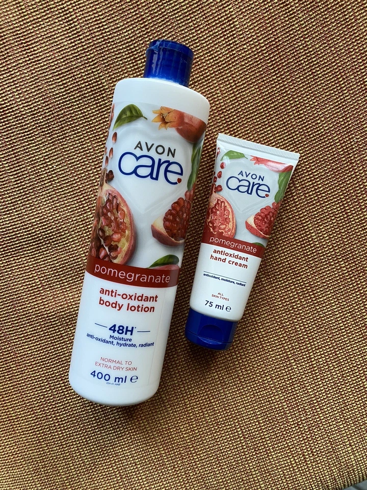 Avon Care Lozione Corpo + Crema Mani MELOGRANO Antiossidante Idratante - Immagine 1 di 1