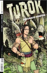 TUROK DINOSAUR HUNTER #4 Retailer Incentive Variant Cover DYNAMITE & GOLD KEY NM - Picture 1 of 1