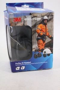 3M Peltor MT13H221A ProTac III Cuffie di Protezione dell'Udito, Archetto, Nero - Foto 1 di 9