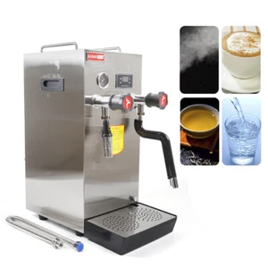 8L Commercial Milk Frother Steamer Full-Automatic Boiling Water Frothing Machine - Picture 1 of 16