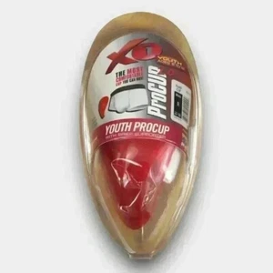 XO Youth Procup 2.0 Waist R 22-26 Ages 8 to 12 with brief supporter red - Picture 1 of 4