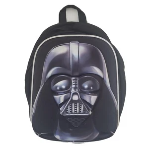 Star Wars Darth Vader Mini Crossbody Backpack Black - Adjustable Strap 3D Face - Picture 1 of 5