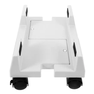 Computer Tower Stand Mobile CPU Stand PC Tower Stand with Wheels Home Office - Afbeelding 1 van 12