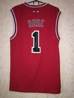 Camisa de basquete rara Chiсago Bulls Derrik Rose - Imagem 1 de 4