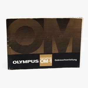 Olympus OM-1 German Instructions Book Manual Bedienungsanleitung Anleitung - Photo 1 sur 6
