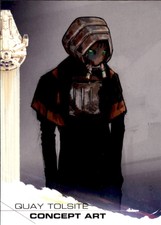 2018 Topps Solo A Star Wars Story #91 Quay Tolsite Concept Art