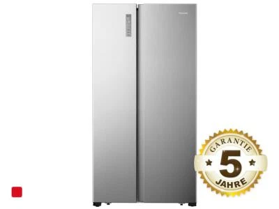 Side by Side Kühl-Gefrier-Kombination Hisense RS677N4BIE Kühlschrank 178,6 cm - Bild 1 von 3