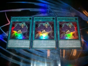 3x Lullaby of Obedience 1st Edition Ultra Rare RA04-EN085 Yu-Gi-Oh! - Picture 1 of 1