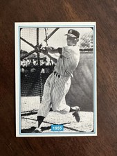 1982 ASA The Mickey Mantle Story 22 1955 Mint Blue Back