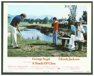 Vintage 1973 A Touch of Class Lobby Card Set of 7 George Segal & Glenda Jackson