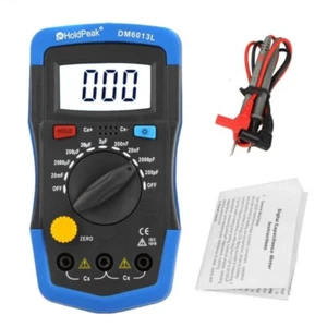Handheld Digital Capacitance Meter Capacitor Tester Capacimeter Electronic Auto - Picture 1 of 11