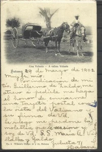 1902 CARIBBEAN ISLANDS KUBA HAVANA THE KUBAN FLYER - Picture 1 of 2