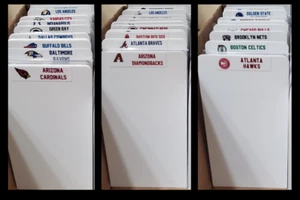 BUNDLE - 3 League GRADED Size Dividers - *NFL *MLB *NBA ! - Picture 1 of 4