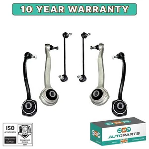 FRONT UPPER & LOWER SUSPENSION CONTROL ARM ARMS & LINKS KIT FOR MERCEDES CLK SLK - Picture 1 of 12