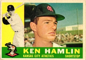 1960 Topps #542 Ken Hamlin Athletics - Bild 1 von 2