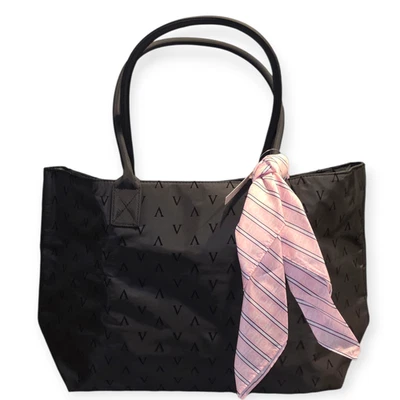 Victoria's Secret VS Logo Tote & Scarf Weekender Tote Travel Bag New With Tag - Image 1 of 4
