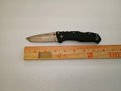 Cuchillo plegable Cold Steel 20nst ProLite Tanto Triad Lock hoja de lavado de piedra 4116  Foto 1 de 2